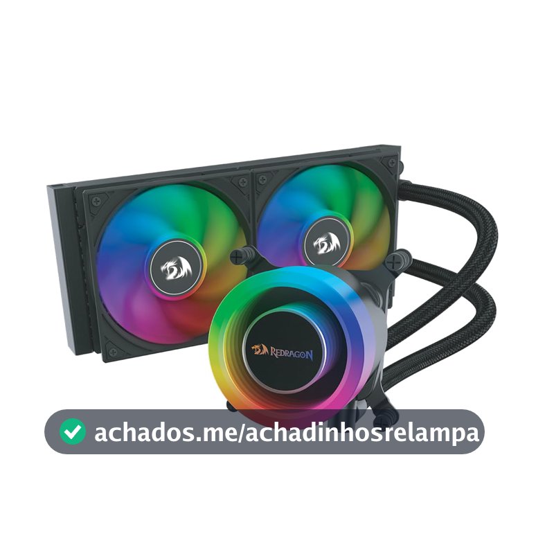 Watercooler Redragon X Lian Li Galahad II Lite 240 RGB INTEL LGA 1851/1700 AMD AM5/AM5 GA2L24RB-RD BLACK