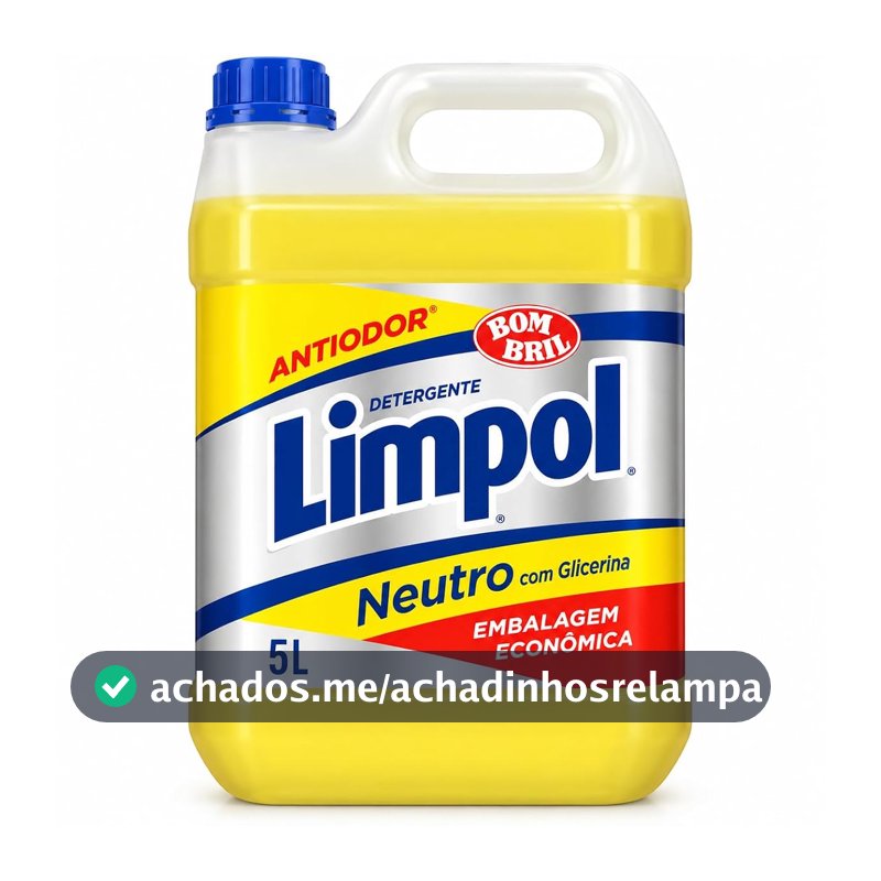 Detergente Limpol Neutro Antiodor 5L