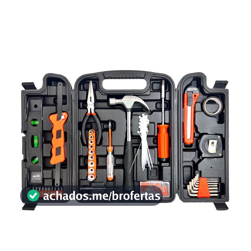 Sparta Maleta de ferramentas kit com 165 peças