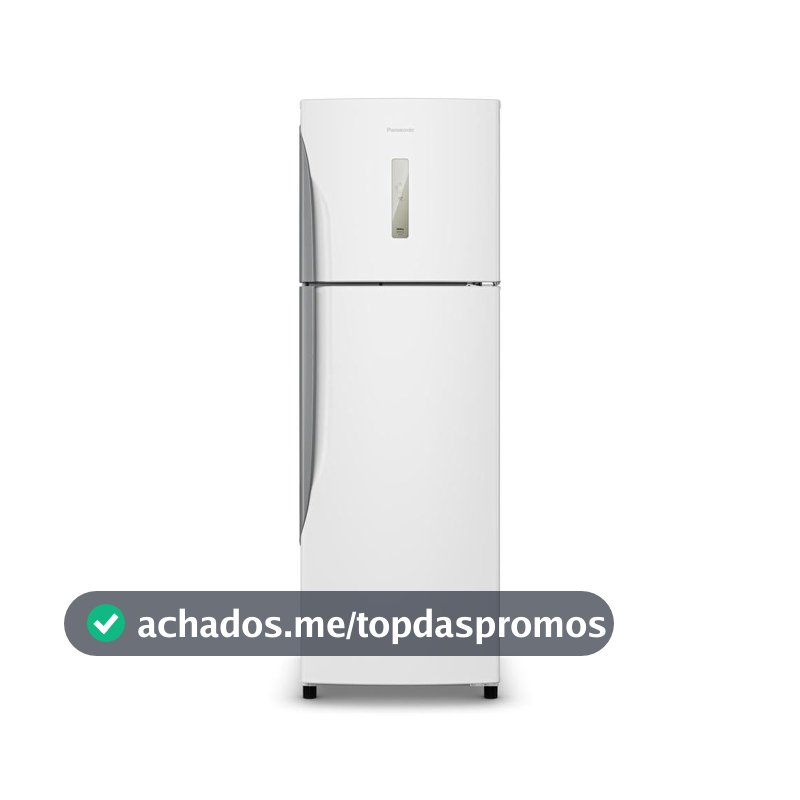 Geladeira Panasonic 391 Litros Duplex Frost Free Inverter Branca NR-BT44PV3W (110, Volts)