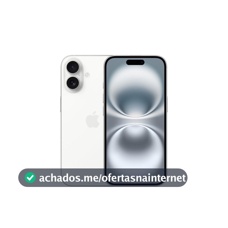 Apple iPhone 16 (128 GB) – Branco