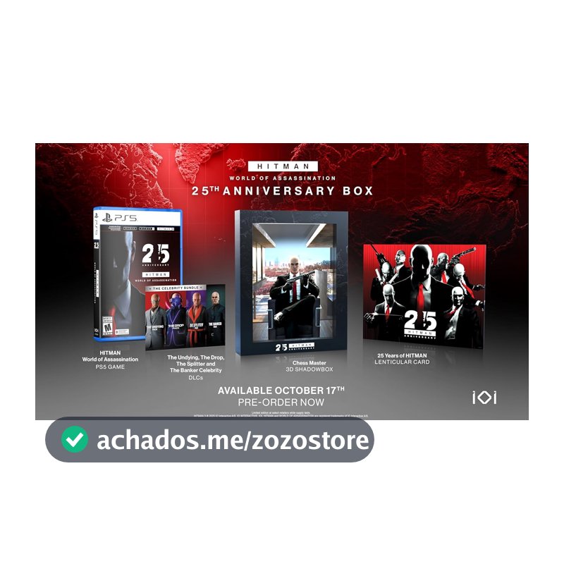 Hitman: World of Assassination Anniversary Edition - PlayStation 5