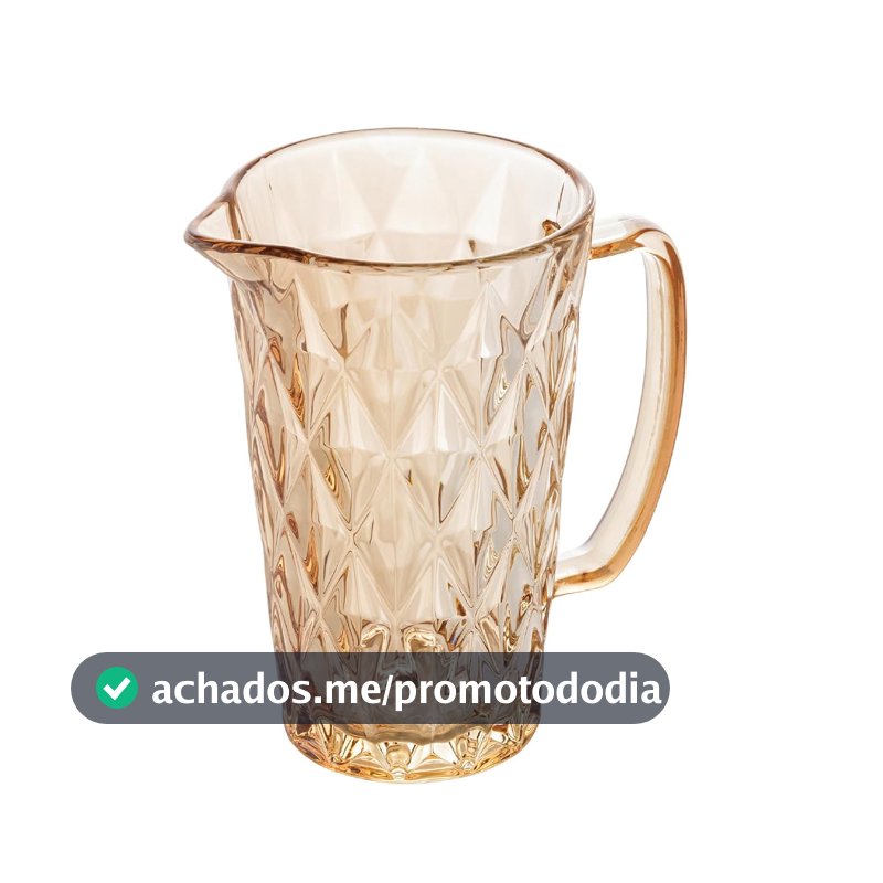 LYOR - Jarra de Vidro Âmbar Metalizado 1,14L