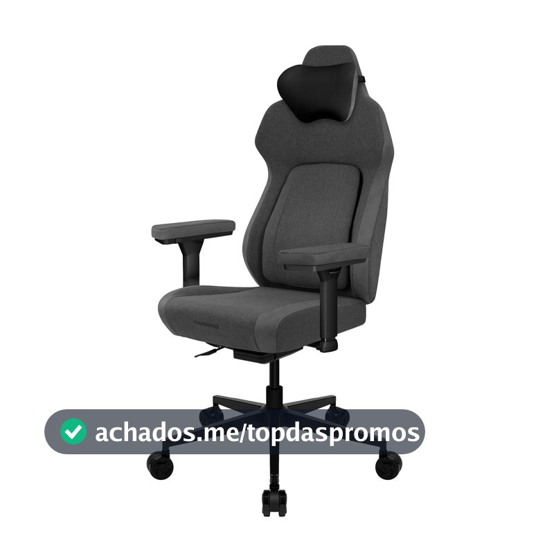 Cadeira Gamer ThunderX3 CORE Smart Loft Cinza Escuro