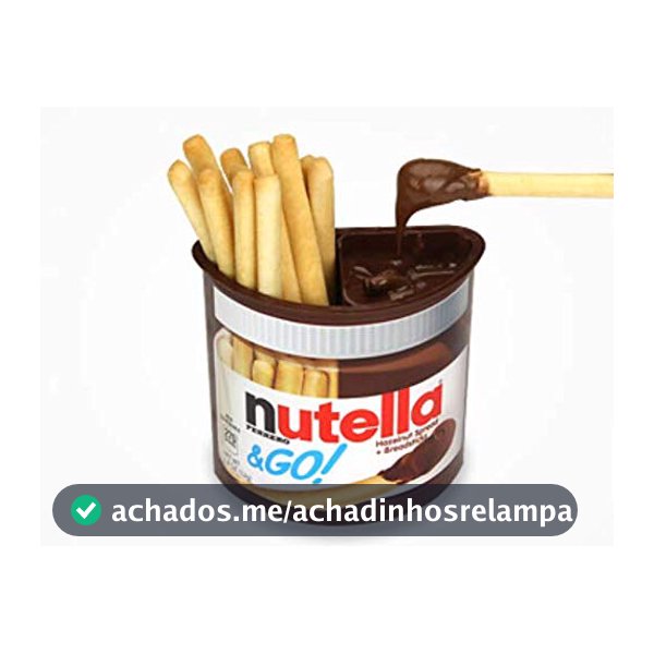 Nutella & Go - Creme de Avelãs & Palitos de Biscoito - Importado da Alemanha