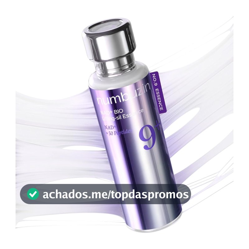 numbuzin No.9 NAD+ Soro de Peptídeo para Rosto, Pescoço e Corpo - para antienvelhecimento, Pele Flácida, Linhas Finas e Elasticidade, Lifting, Hidratação e Fórmula de Firmeza da Pele, Skincare Coreano