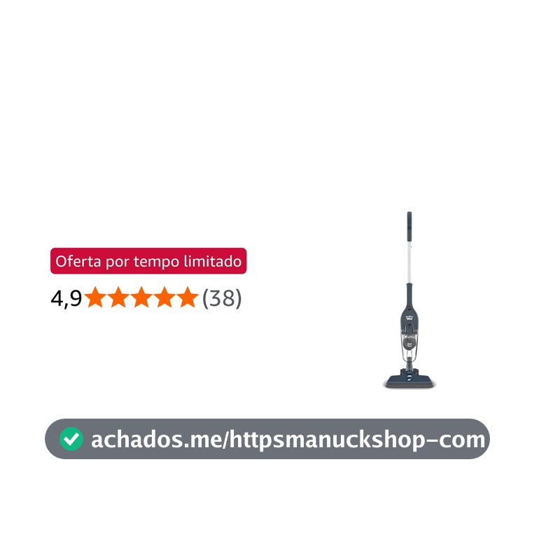 Aspirador de Pó Vertical Britânia 2 em 1 com Filtro Ciclone 1400W BAS30 1,5L Azul 220V