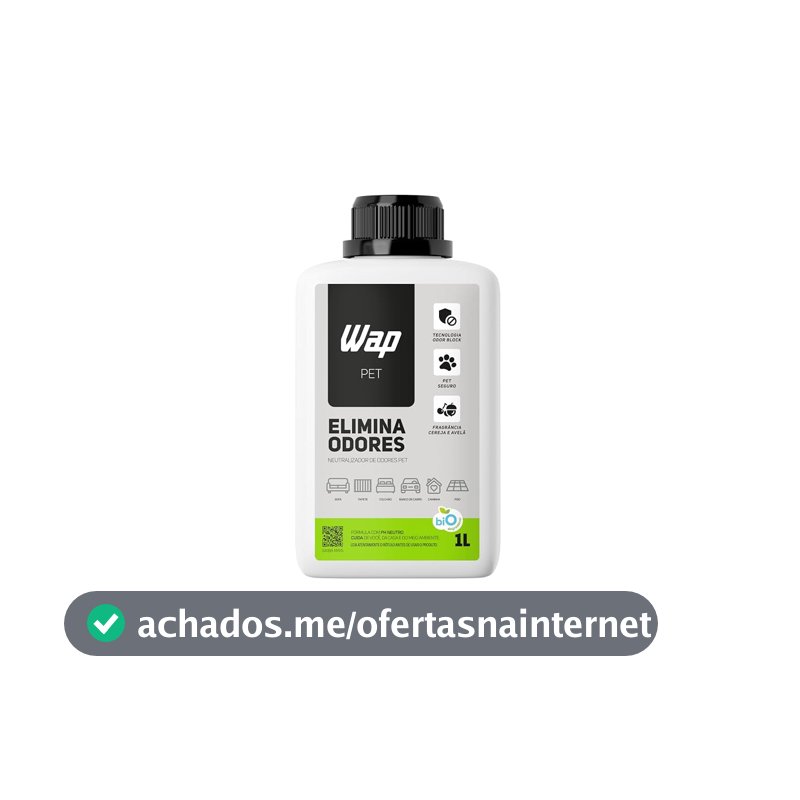 Eliminador de Odores Líquido para Pets WAP, Cereja e Avelã, 1 litro