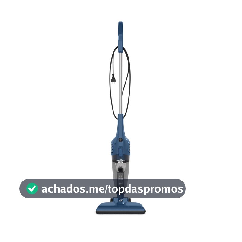 Aspirador de Pó Vertical Britânia 2 em 1 1400W BAS1450A 220V