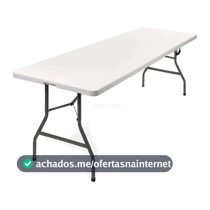 Mesa Dobrável 1,82 Maxchief Vira Maleta