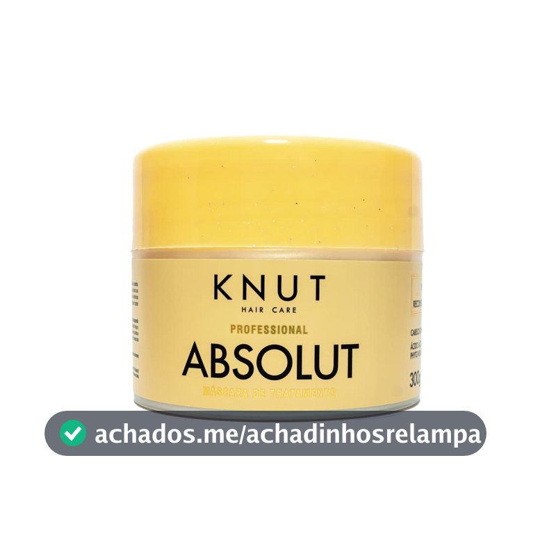 Máscara Capilar KNUT Hair Care Absolut, 300g