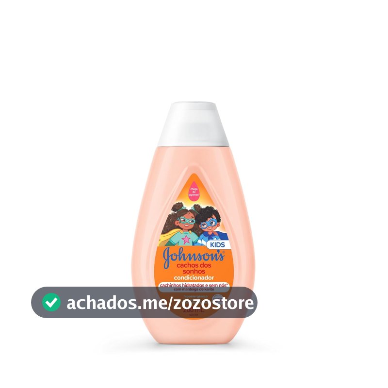 Condicionador Johnson's Baby Cachos dos Sonhos, 200ml