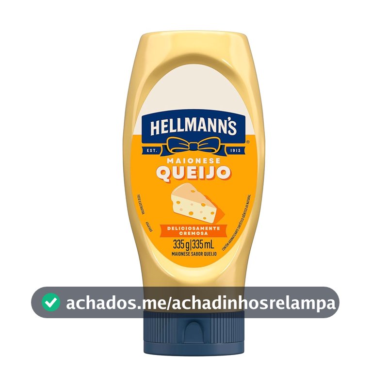 Hellmann's Maionese Queijo Squeeze 335g