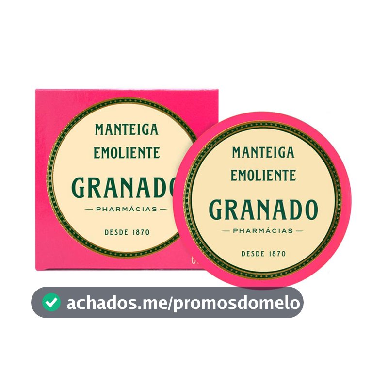 Granado Manteiga Emoliente, Rosa, 60g