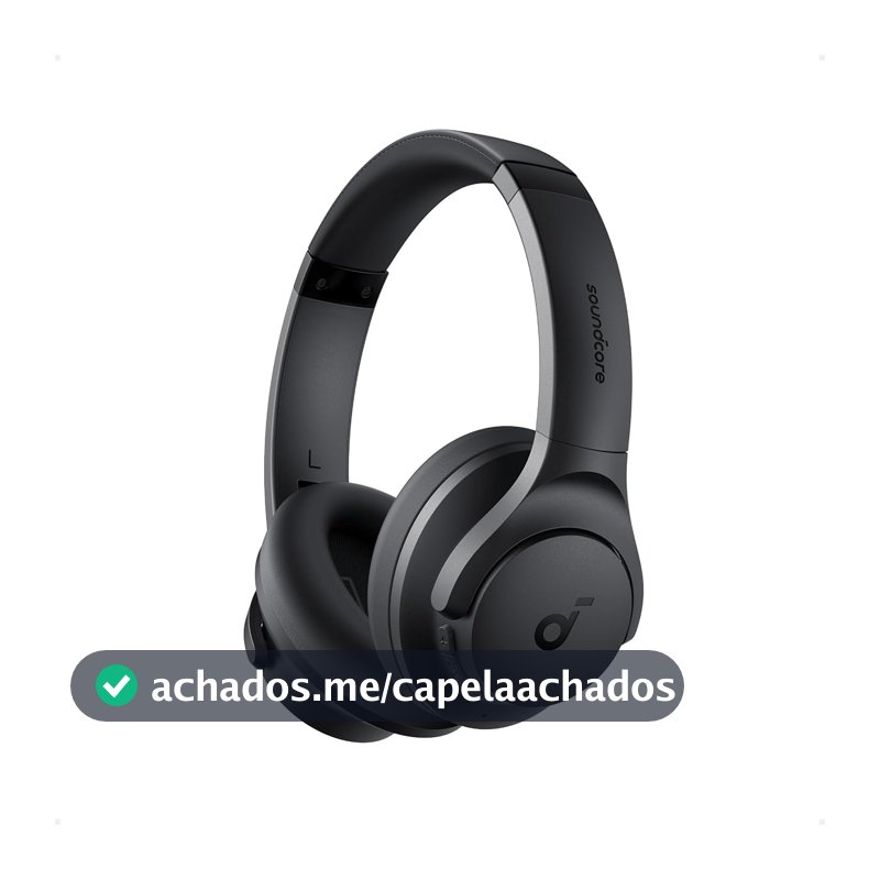 soundcore Q20i da Anker, Fone de Ouvido Bluetooth ANC Híbrido Ativo, 60H