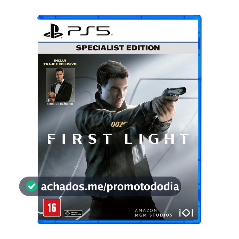 007 First Light - Specialist Edition (Exclusivo Amazon) - PlayStation 5