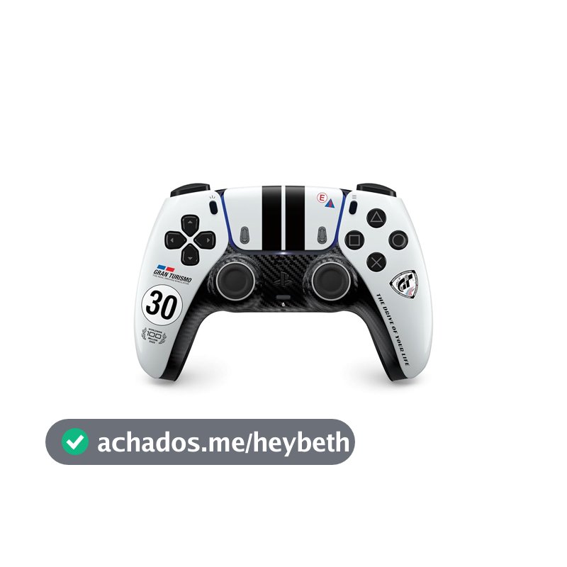 Controle sem fio DualSense® – Edição Limitada Gran Turismo