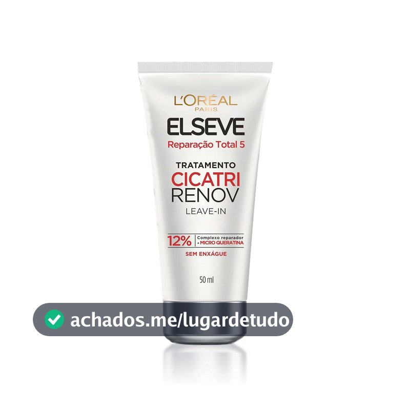 Leave-in Capilar L'Oréal Paris Elseve Reparação Total 5, 50ml
