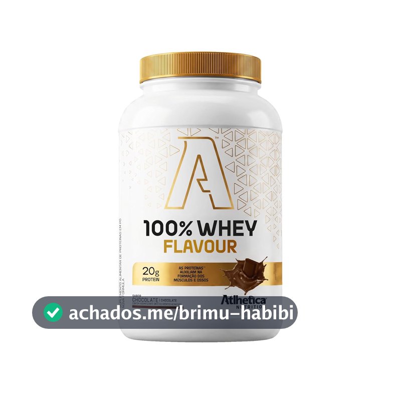 Atlhetica Nutrition 100% Whey Flavour (900 G) Chocolate