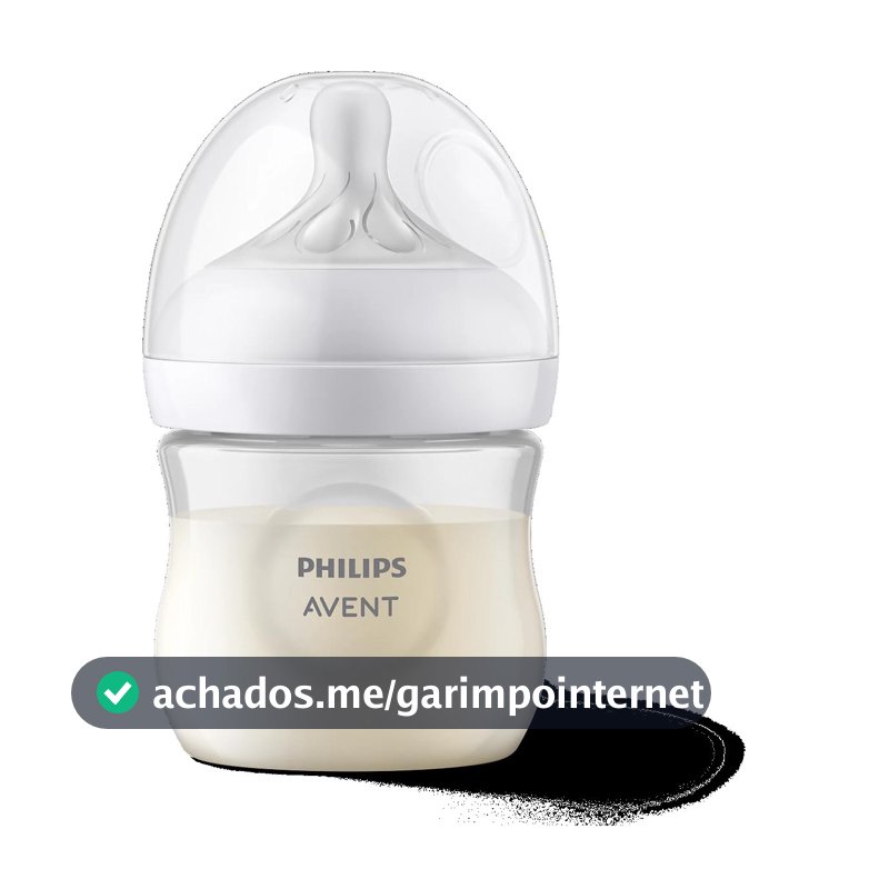 Philips Avent Mamadeira Pétala 3.0 4oz/125ml com bico de fluxo lento (Flow 2), SCY900/01