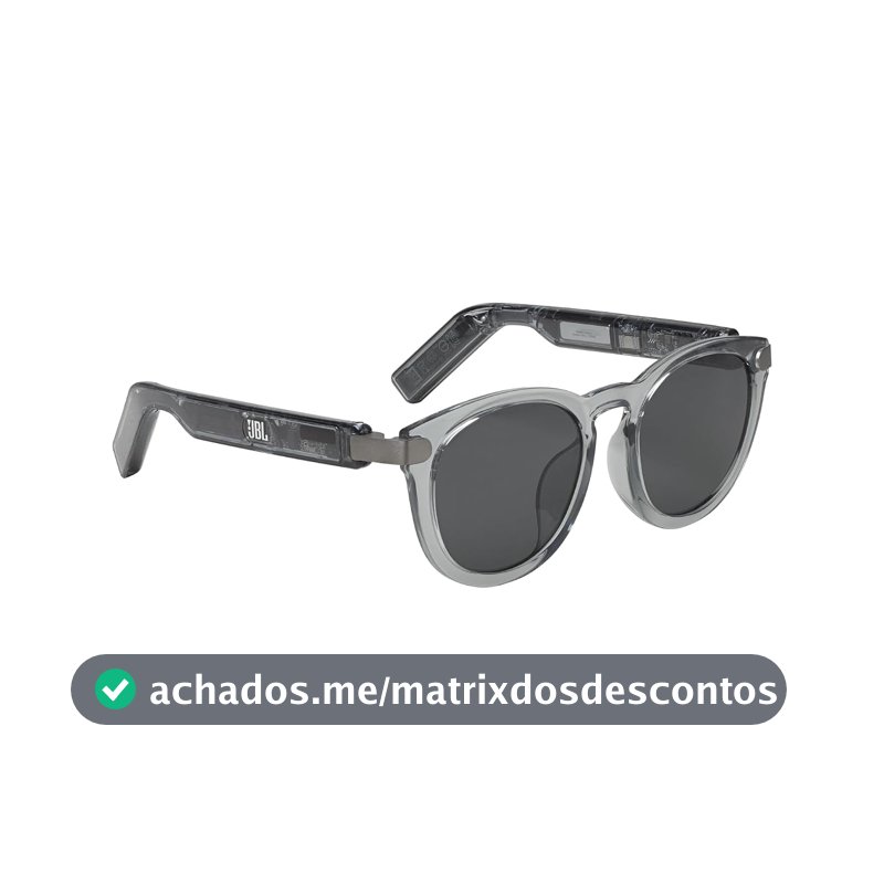JBL, Óculos Inteligentes, Soundgear Frames Round, Com Alto-Falantes - Ônix