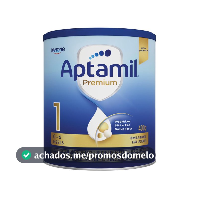 Fórmula Infantil Aptamil Premium 1, 0-6 meses, 400g