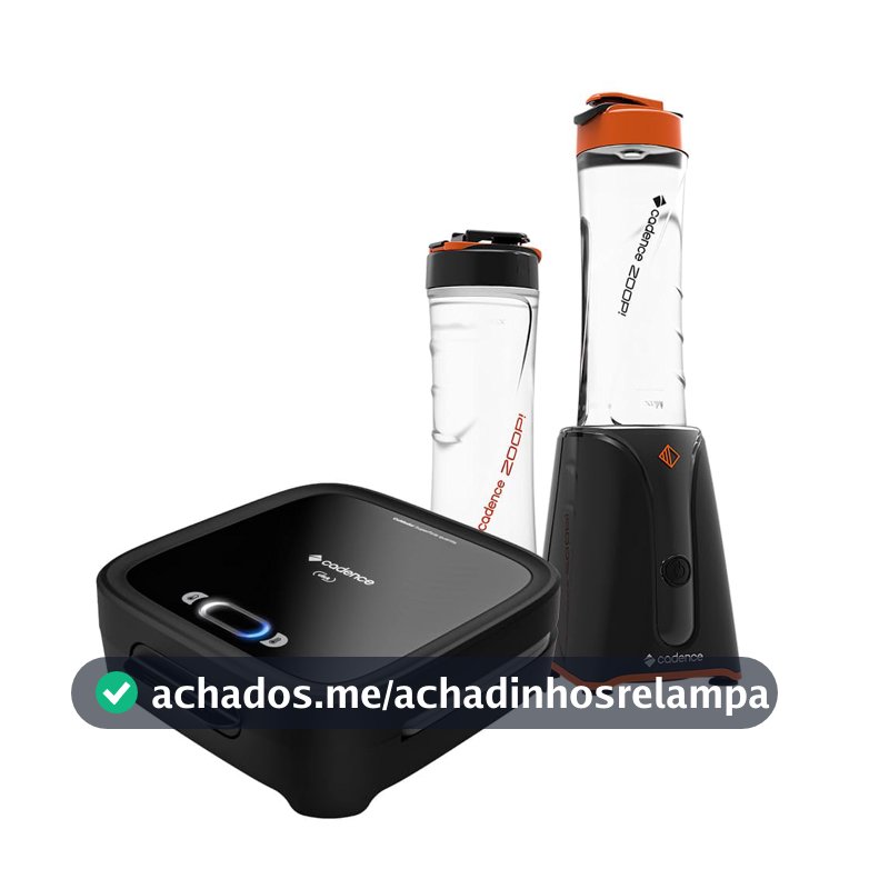 Kit Click Cadence - Sanduicheira e Blender - 220V