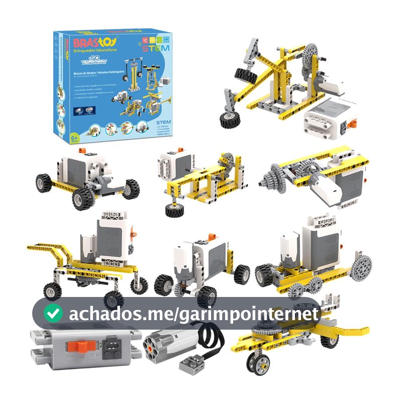 Brastoy Blocos De Construção Conjunto De Aprendizagem Brinquedos STEM Infantil (180 Peças)