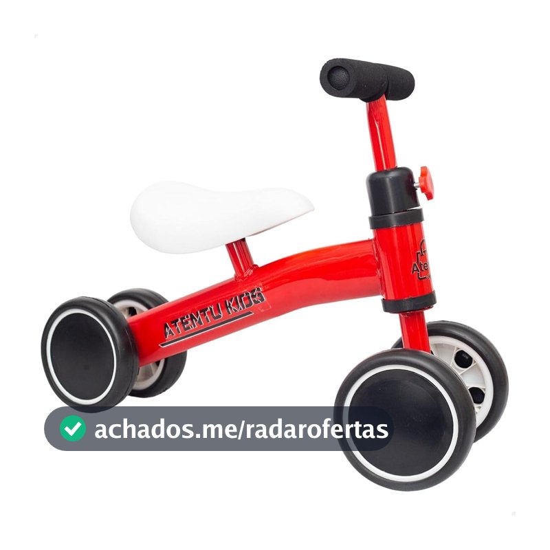 Bicicleta‎‎ Andador‎‎ Tico-Tico‎‎ De‎‎ Equilíbrio‎‎ Sem‎‎ Pedal‎‎ Infantil‎‎ 4‎‎‎ Rodas