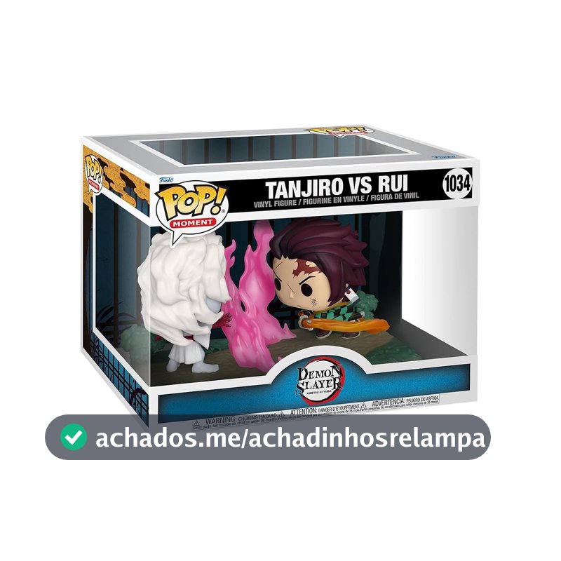 Funko Pop! Moment: Demon Slayer - Tanjiro vs. Rui