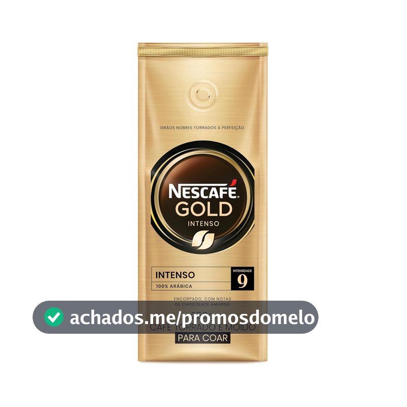 Café Torrado e Moído NESCAFÉ Gold Intenso 250g