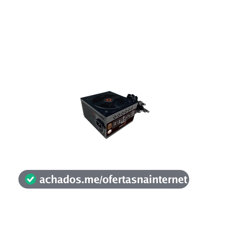 Fonte Husky Sledger 650W, 80 Plus Bronze, Cybenetics Bronze, PFC ativo, Bivolt - HFN650PT