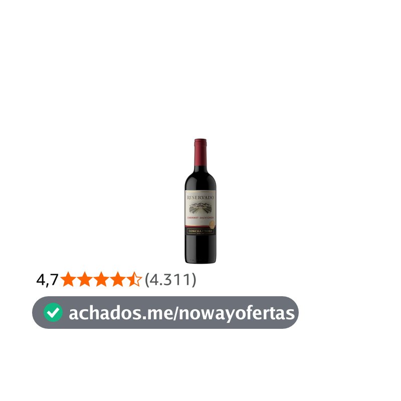 Concha y Toro Reservado Cabernet Sauvignon 750ml
