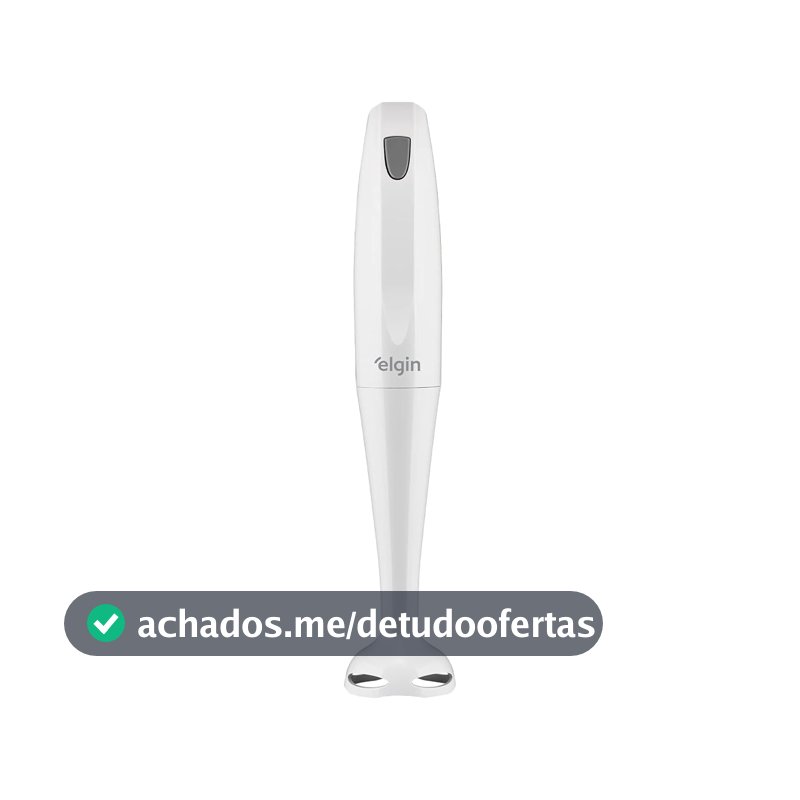 Mixer de Mão 200W Elgin Compacto e Leve, ergonômico e fácil de limpar Branco 220v