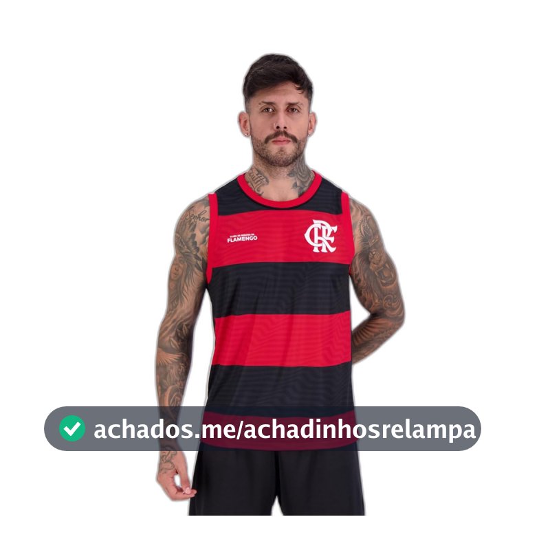 Regata Flamengo Presença Listrada