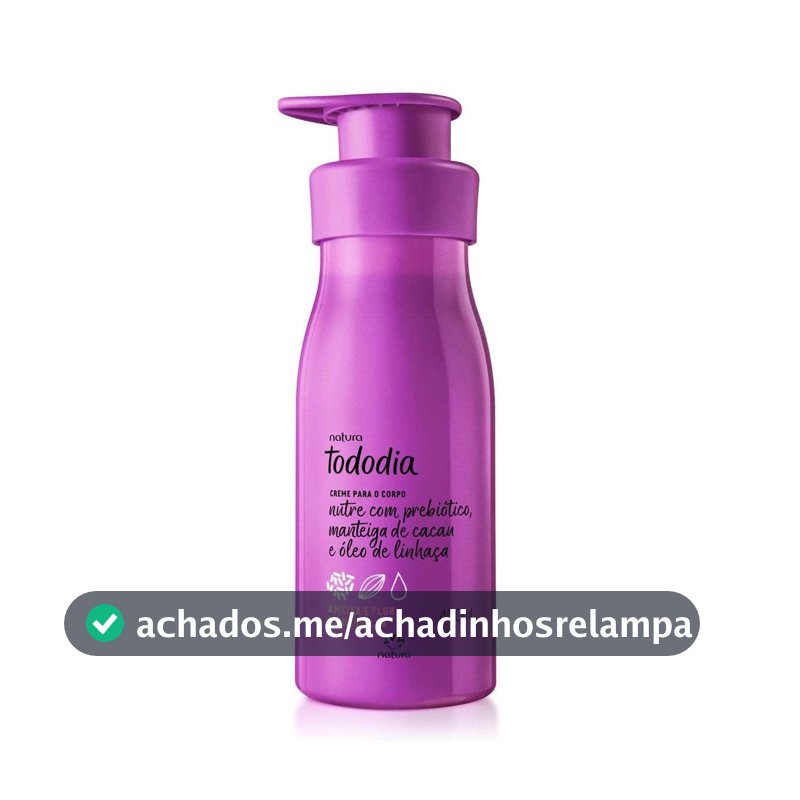 Creme Hidratante Natura Ameixa de Flor de Baunilha 400ml