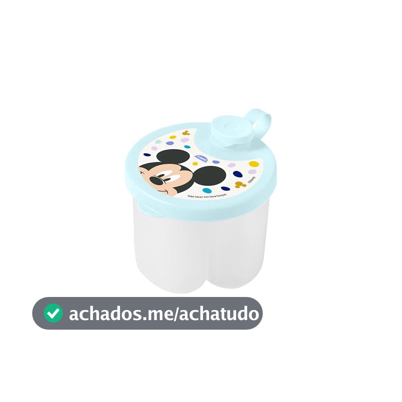 Dosador De Leite Em Pó Mickey Baby Plasútil