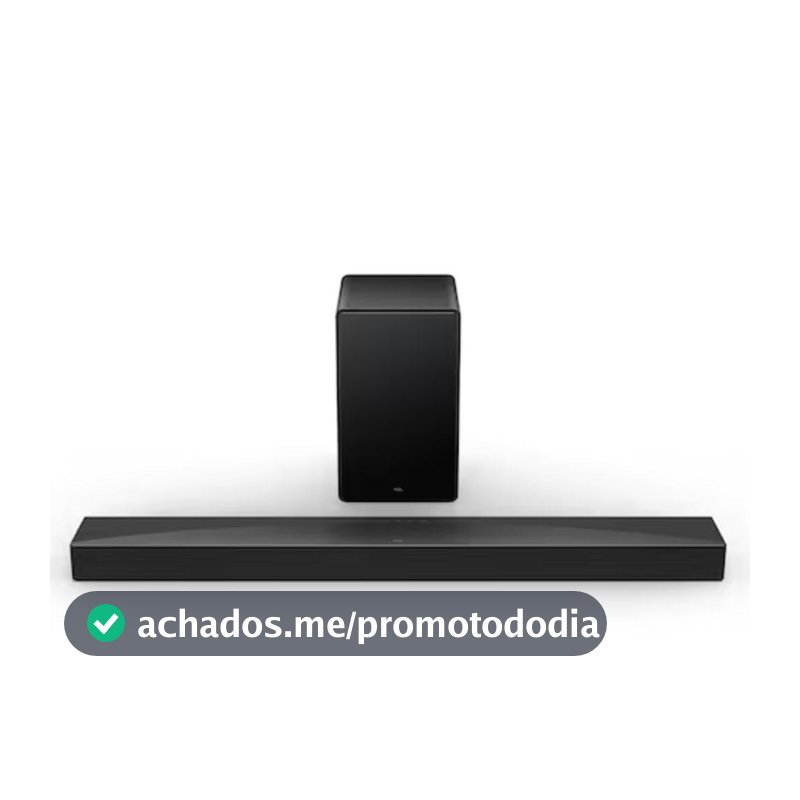 Soundbar TCL com Subwoofer sem fio Bluetooth 5.1 Canais 580W RMS HDMI ARC Q65H