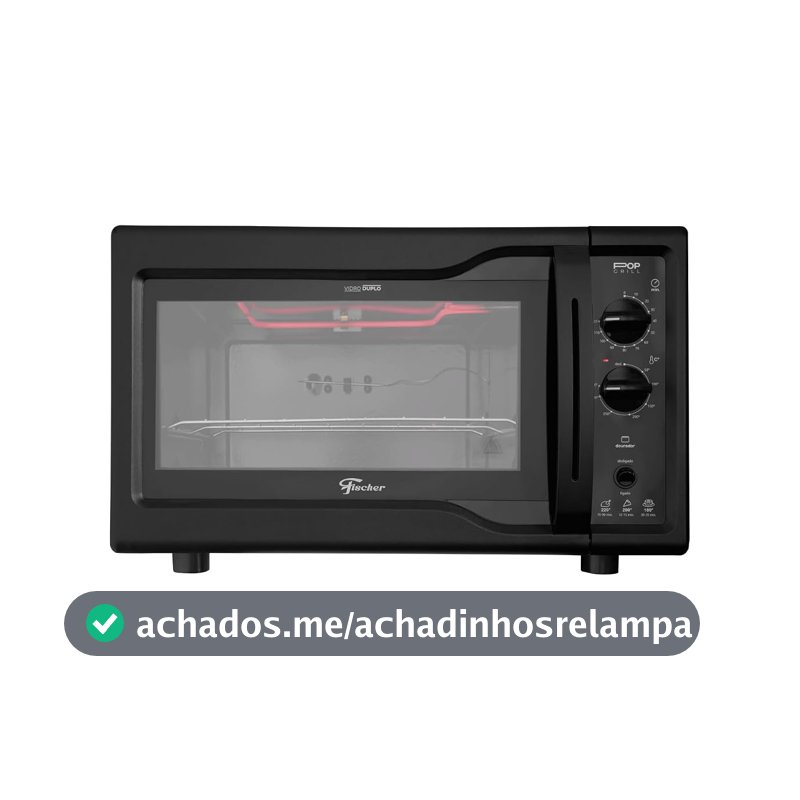 Fischer Forno Elétrico Bancada Pop Grill 44L Black 127V 34313-94808