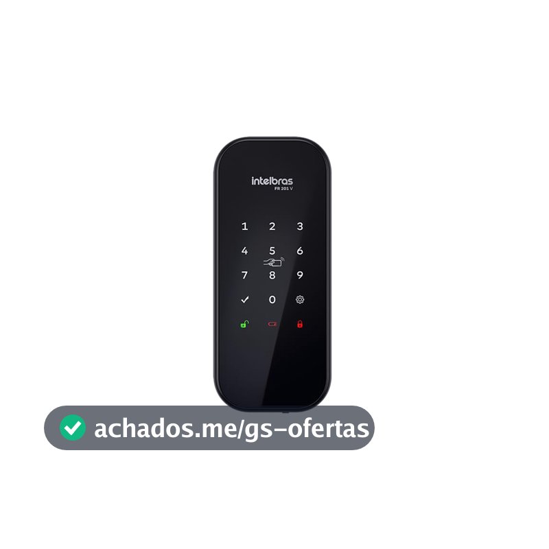Fechadura Digital de Sobrepor FR 201 V intelbras