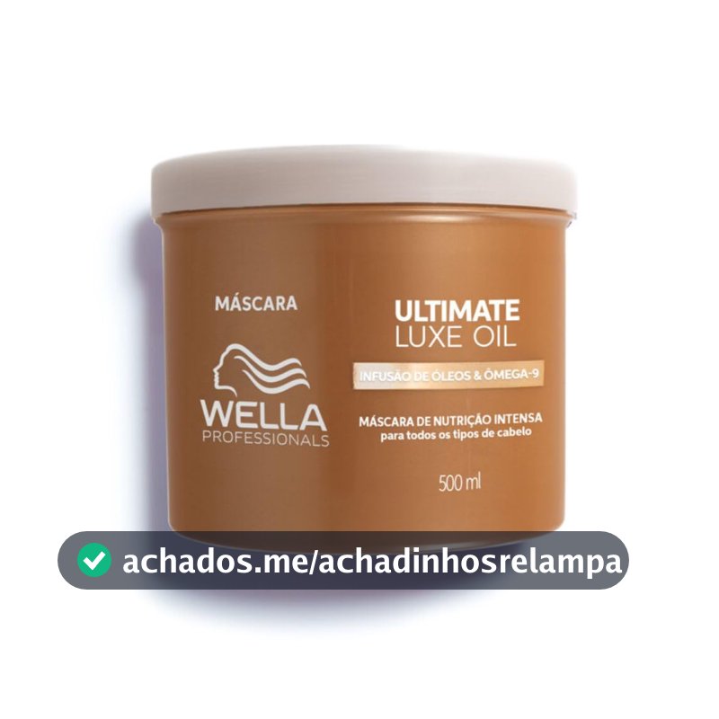 Máscara Wella Professionals Ultimate Luxe Oil 500ml