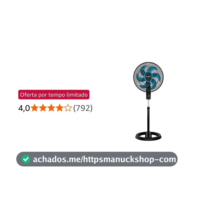 Cadence Ventilador Refresh Turbo Pro Coluna VTR830 110V