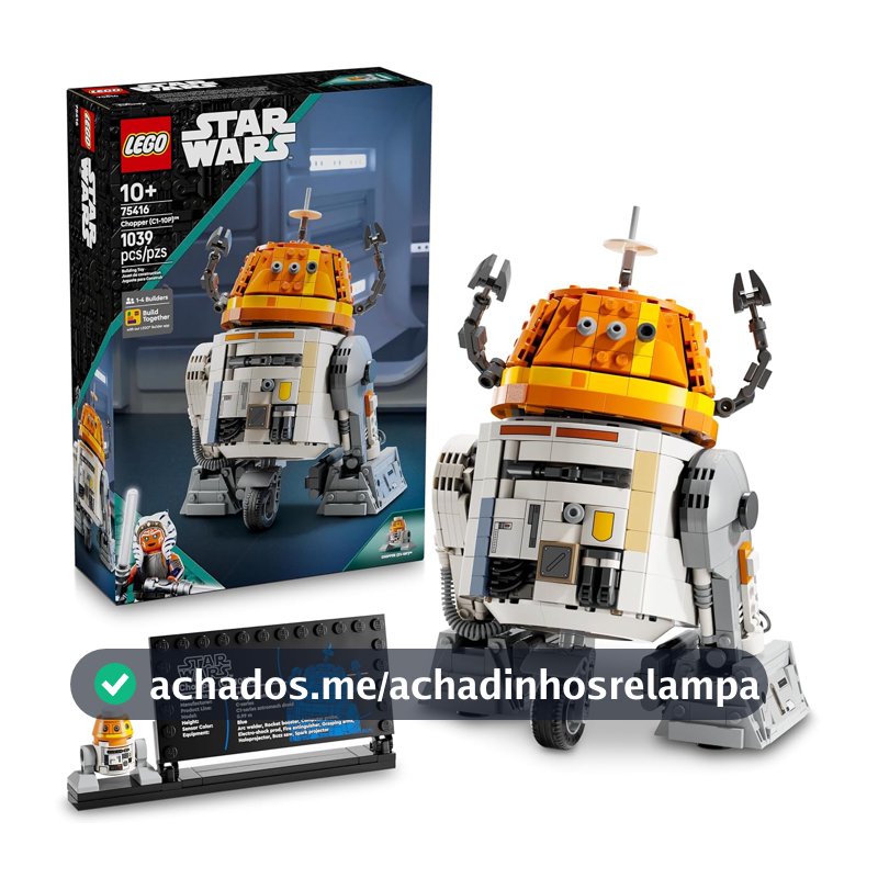 LEGO Star Wars Chopper (C1-10P)™ Droide Astromecânico 75416 (1.039 Peças)