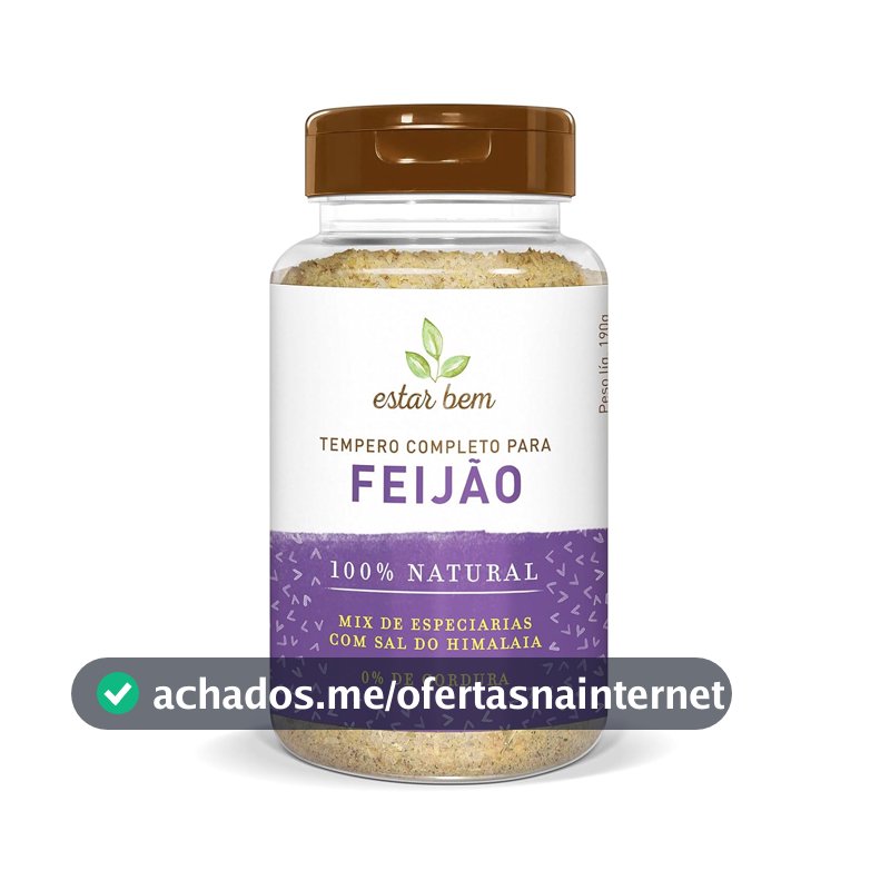 Estar Bem Tempero Completo Para Feijão 190G