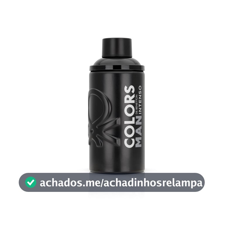 Benetton Man Black Intenso Masculino Eau de Parfum - 200 Ml