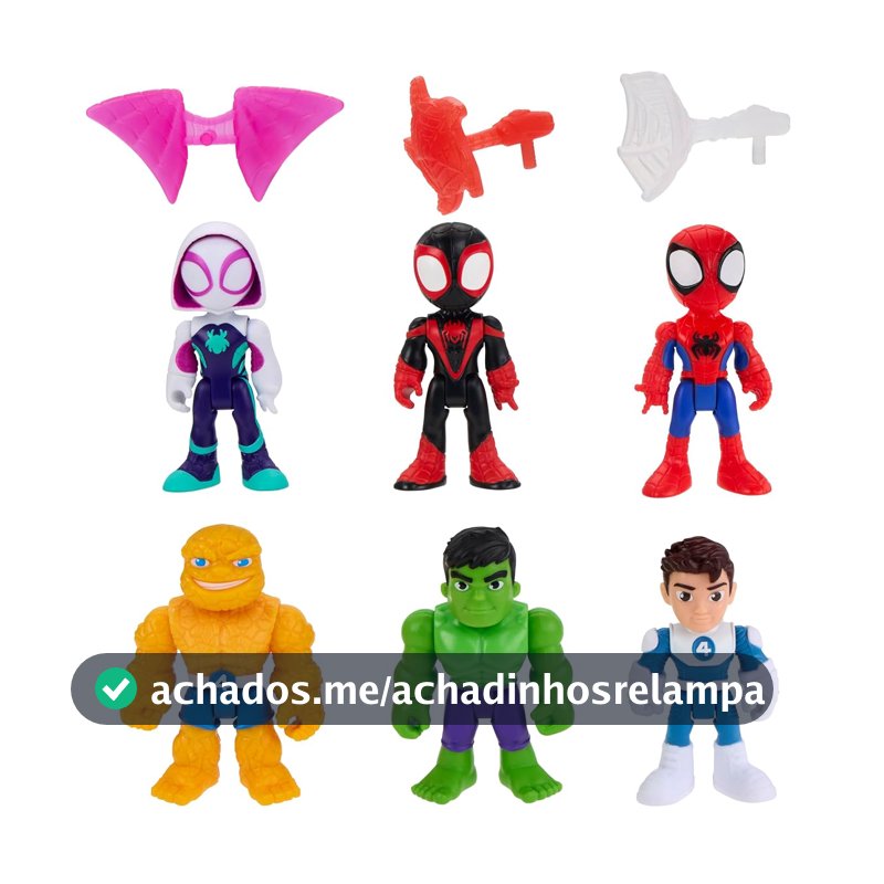 Marvel Spidey and his Amazing Friends Fantastic Pals Pack Conjunto de Figuras