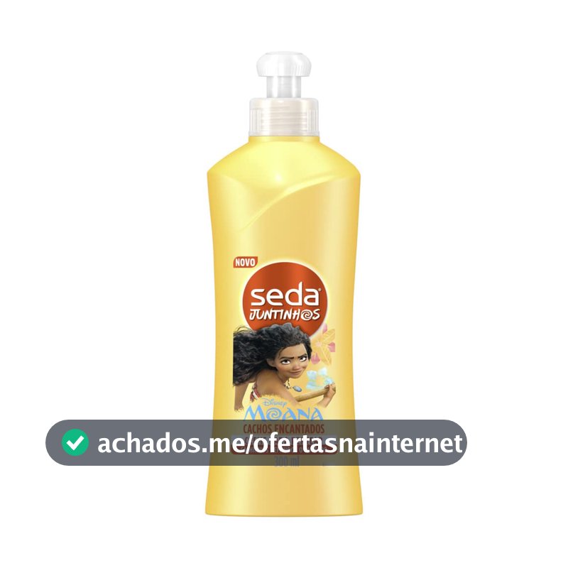 Seda Creme Pentear Infantil Moana Juntinhos B Encantada 300Ml