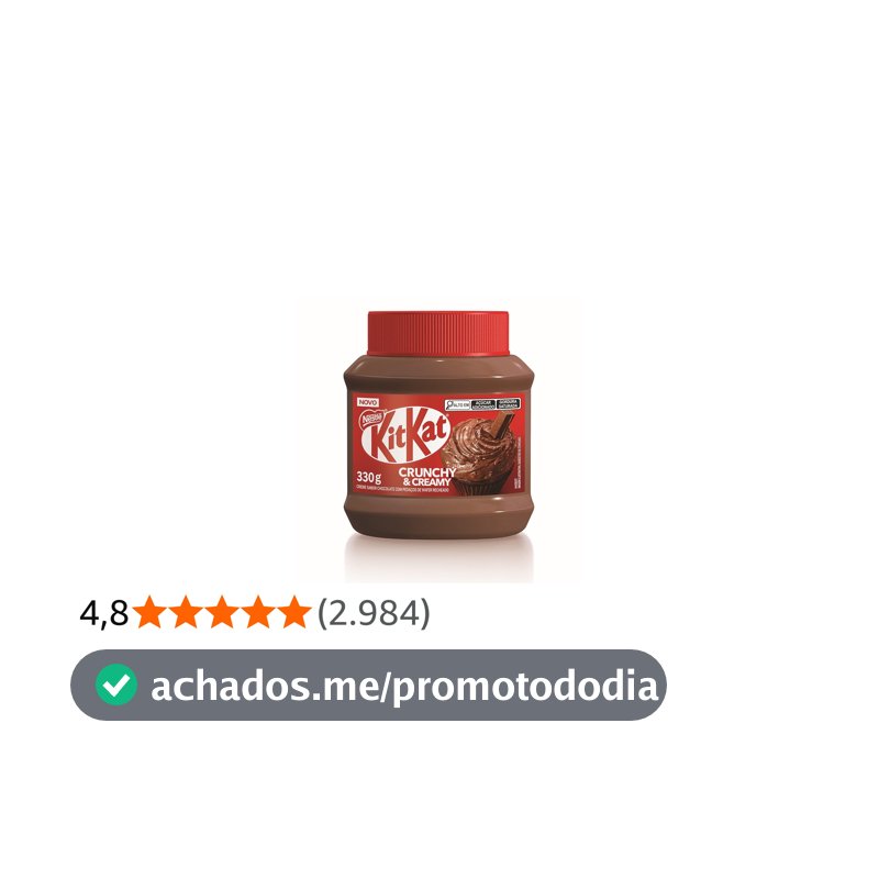 KitKat Creme Crocante de Chocolate – Pasta para Passar, 330 g