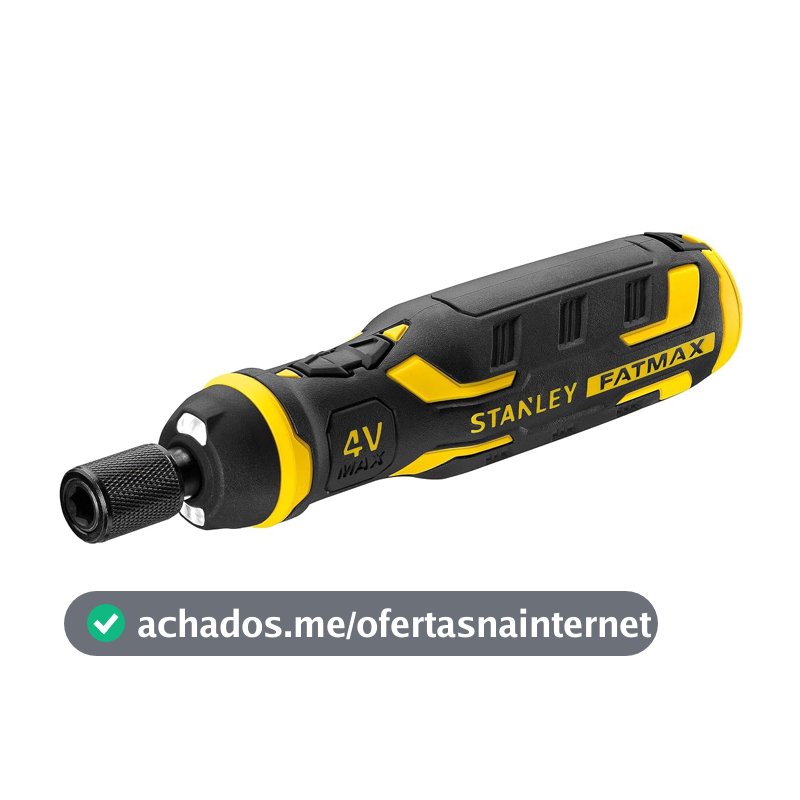 STANLEY Parafusadeira à Bateria 4V, com 7 Acessórios, Conector USB-C, FMHT66719