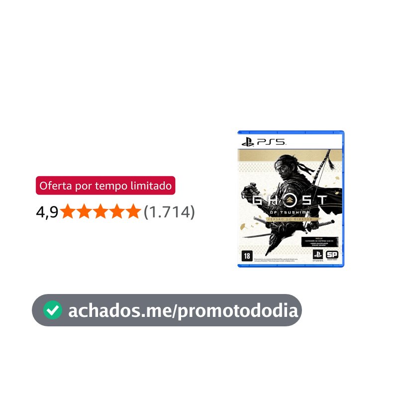 Ghost of Tsushima Versão Do Diretor - PlayStation 5